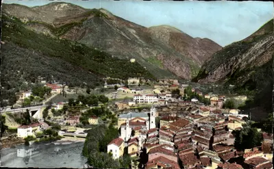 BREIL-sur-ROYA — Vista geral — Éd. « La Cigogne », rua de Millau, Mônaco (André Leconte) n° 06.023.09