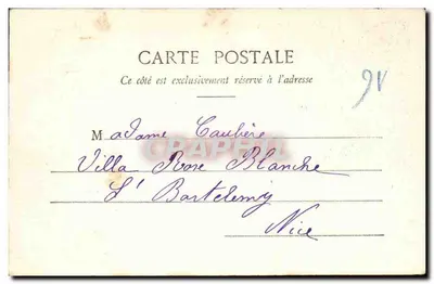 Antibes et Port de la Salis — 619 — Éditeur Gauthier, n° de série visible — Rewers