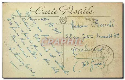 Vence — Plaza Thiers — Edición Cognoli, Papelería, Vence (A.M.) — Reverso