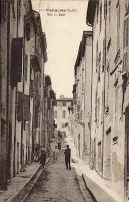 Vallauris (A.M.) — Rue du Four — Edição Mélior Carnas, n°32