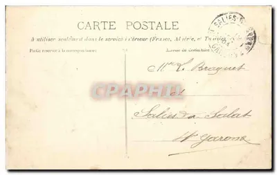 Salida de las Gargantas de Loorge (Valle de la Foya) — Alpes-Maritimes — editor desconocido, n.º 1133 — Reverso