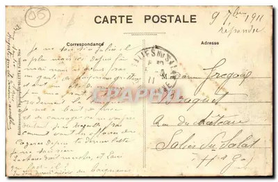 Monte-Carlo — O tiro aos pombos — Edição Gilletta, n° 742 bis — Verso