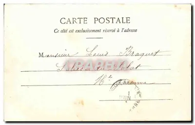 Juan-les-Pins — La Pinède — Uitgave Giletta, fot., Nire, n° 652 — Achterkant