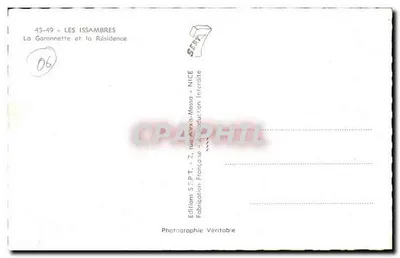 Les Issambres — A Garonnnette e a Residência — Edições S.P.T. — Verso
