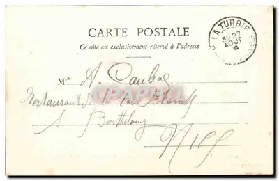La Turbie (Alpes-Maritimes) — Vista geral — Le Righi d'Hiver — Edição Giletta, fot. Nice, n° 1011 — Verso