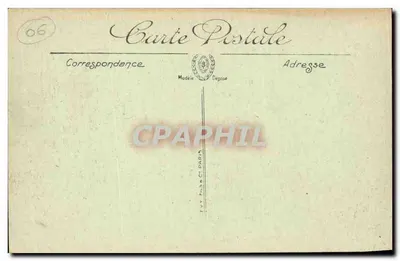 Théoule — O Castelo — Fachada Noroeste — Selecta — Verso