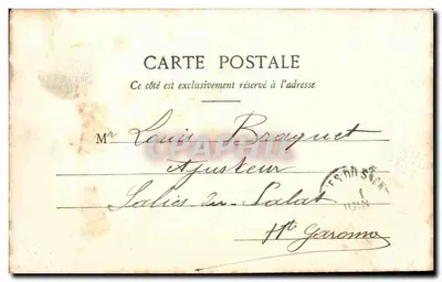 Menton - Port - Stare Miasto — Wydawnictwo Gilette, Nice, n° 901 — Rewers