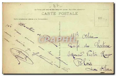 Esvres (I.-et-L.) — Vista geral — Monstrellier — Verso