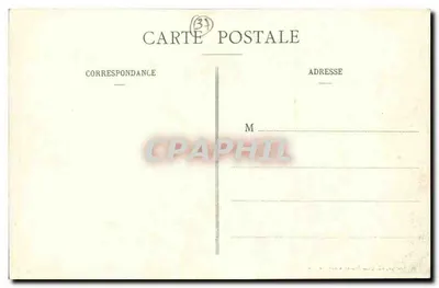 Coulène perto de Chinon (Indre-et-Loire) — O Castelo — M. Moreau, 32, Quai Jeanne d'Arc, Chinon — Verso
