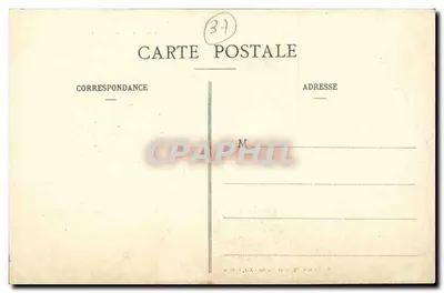Saint-Germain-sur-Vienne (I.-et-L.) — Zamek Petit Thouars — M. Moreau, 32, quai Jeanne-d'Arc, Chinon — Rewers