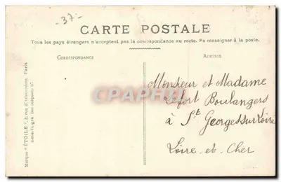 Tours — El Palacio de Justicia — Editor: Marquie « Étoile » — Reverso