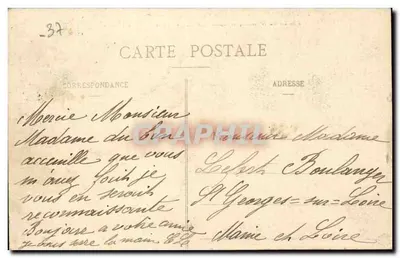 Ste-MAURE (I.-et-L.) — La Vecchia Cittadella — costruita da Foulques Nerra — Verso