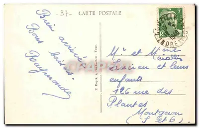 Nouzilly (I.-et-L.) - Les Lilas — Édit Tessault — Verso