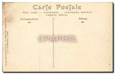 Tours — Palácio de Justiça — Editor: E. Cré té, Paris — Verso