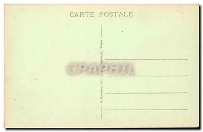 Tours (Loire-et-Loire) — Il Palazzo di Giustizia — A. B. — Verso