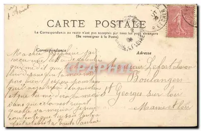 Tours — Pałac Sądowy i Plac — Craphil n°136 — Rewers
