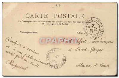 Tours — Teatr — Wydawca G. G. L. n°44 — Rewers