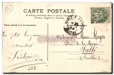 Tours — Il Teatro Francese — M.T. I.L. n°144 — Verso