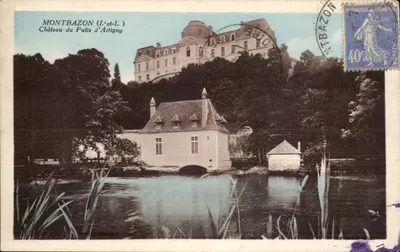 Montbazon (Indre-et-Loire) — Castelo do Puits d'Artigny — editor Rougel