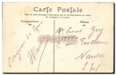 Tours — Pałac Sądowy — Wydawca nieznany — Rewers
