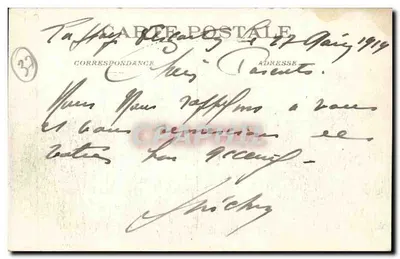 Die Haag-DESCARTES (I.&L.) — Straße Saint-Georges — Rebourg, Verlag — Rückseite