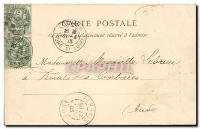 Loches — Wieża świętego Antoniego — Wydawca: C. Béguin & Cie, nr 134 — Rewers