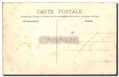 Orléans — Bas-relieves de la Estatua de Juana de Arco — Nouvelles Galeries Parisiennes — Reverso