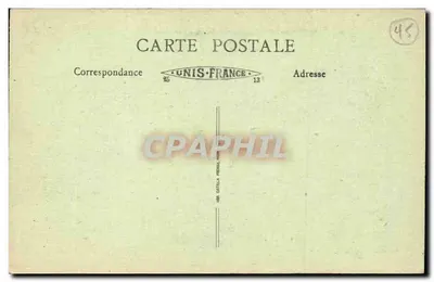 Cléry (Loiret) — Estátua de Luís XI — Pellaud & Beaumonde, editor — Verso