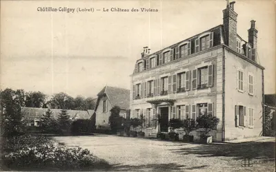 Châtillon-Coligny (Loiret) — O Castelo dos Viviens — editor L. Lenôtre, n°45