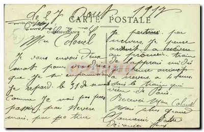 Beaulieu (Loiret) — Castelo de Courcelles-le-Roy — Verso