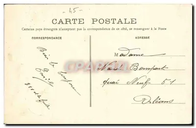 Pithiviers - Rue de l'Église — wydawca Th.G. n°28 — Rewers