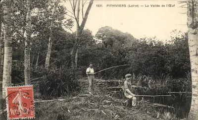 Pithiviers (Loiret) — A Vale do Éuf — editor desconhecido, número de série não visível