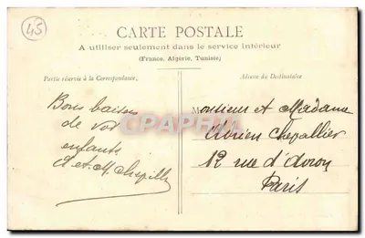 La Chapelle-sur-Aveyron (Loiret) — Ogólny widok — wydawca nieznany — Rewers