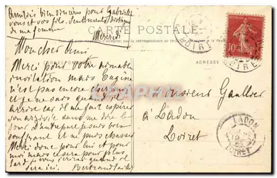 Adon (Loiret), przez La Bussière — Petit Bois — Rewers