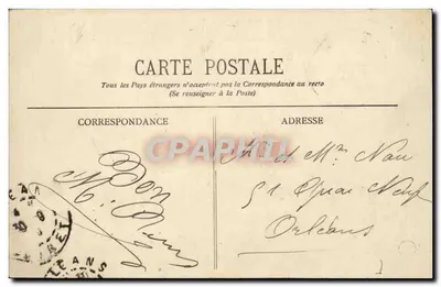 Châteauneuf-sur-Loire — Ogólny widok — Wydawnictwo Vieugue — Rewers