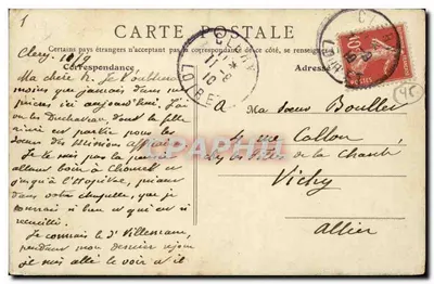 Cléry (Loiret) — A Basílica, abside — Fassot, editor, n° 521 — Verso