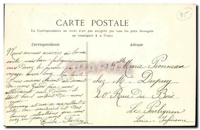 Montargis — La Caisse d'Épargne — editor anónimo, n° de serie no visible — Reverso