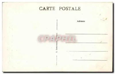Beaugency (Loiret) — Dziedziniec Starego Zamek — Skrzydło Jani z Arcy — L. Lenormand, Châtans — Rewers