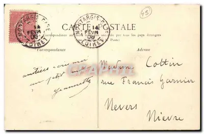 Montargis — Widok na Loing — CFM — Rewers