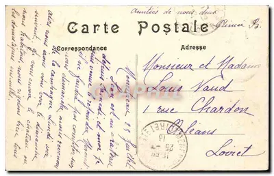 MÉNESTREAU-en-VILLETTE (Loiret) — Zamek Villette — Wydawnictwo Gidoin — Rewers