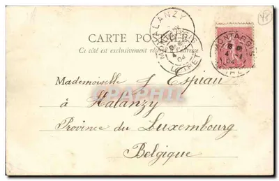 Montargis — Ogólny widok wioski — Chartier bracia, wyd., Montargis — Rewers
