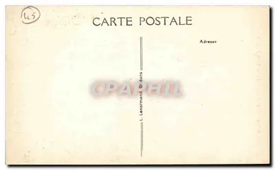 Orléans — Ruínas da Igreja de São Jacó — L. Lenormand, Orléans — Verso