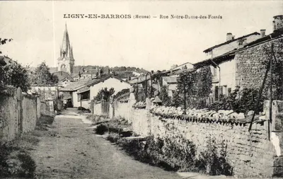 Ligny-en-Barrois (Meuse) — Rue Notre-Dame-des-Fossés — Ed. P. Getthire, Ligny