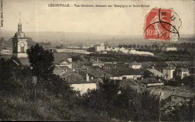 Lérouville - Vista Geral, mostrando Sampigny e Saint-Mihiel — foto Laroy