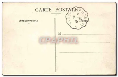 Gondrecourt (Meuse) - Castelo do Ham — editor: Grand Bazar, Gondrecourt — Verso