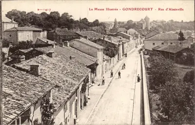 Gondrecourt — Rue d'Abainville — La Meuse Illustrée, n° B-1417