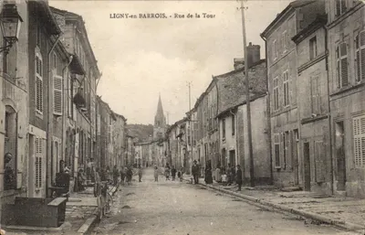 LIGNY-en-BARROIS - Rue de la Tour — L. Joigéon, Adilleux