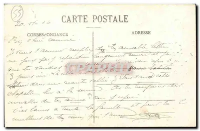 Ligny-en-Barrois (Meuse) - Capela de Nossa Senhora das Virtudes — Verso