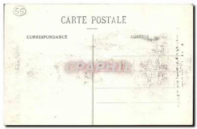 FLEURY sur-AIRE (Meuse) — A Igreja (fachada principal) — Grande Guerra 1914-16 — Verso