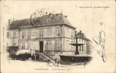 Vaucouleurs — Hotel Jeanne d'Arc — Imp. Ad. Weick, Saint-Dié (dép. 53)
